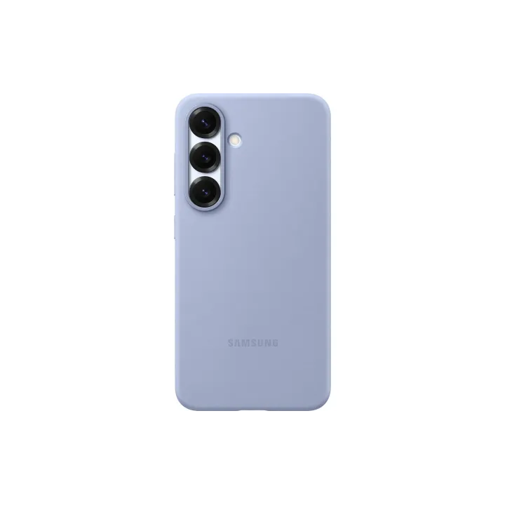 Samsung Coque arrière Silicone Galaxy S25 Bleu clair