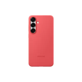 Samsung Coque arrière Silicone Galaxy S25+ Rouge