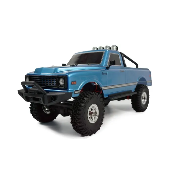 Amewi Scale Crawler AM18 Pick-Up Bleu, RTR, 1:18