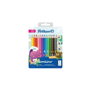 Pelikan Crayons de couleur 13 pièces, Multicolore