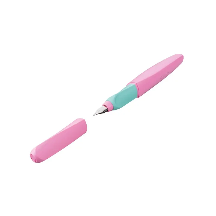 Pelikan Stylo plume Twist moyen (M), Menthe-Rose