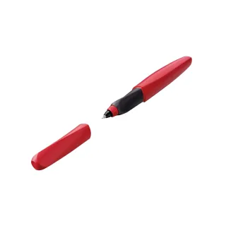 Pelikan Roller Twist Fiery Red moyen (M), Rouge-Noir