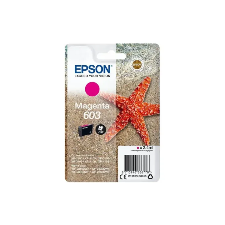 Epson Encre 603 - C13T03U34010 Magenta