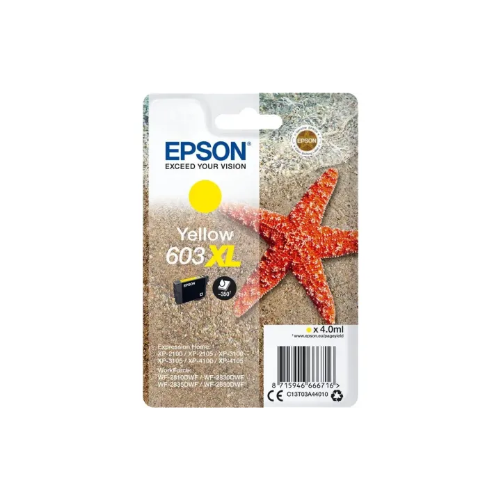 Epson Encre 603XL - C13T03A44010 Yellow