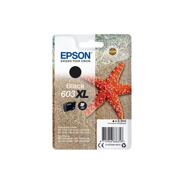 Epson Encre 603XL - C13T03A14010 noir