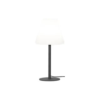 Star Trading Lampe de bureau Crète, 60 cm, gris