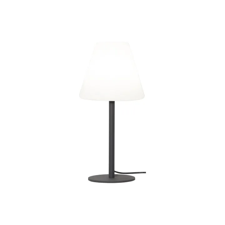 Star Trading Lampe de bureau Crète, 60 cm, gris