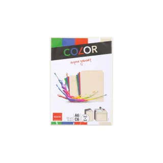 ELCO Carte double avec enveloppe Color A6-C6 Multicolore, 20 pièces