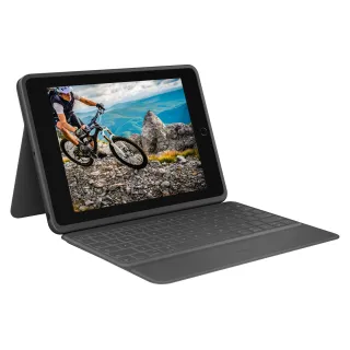 Logitech Couvre-clavier pour tablette Rugged Folio iPad 10.2 (7.-9. Gen.)