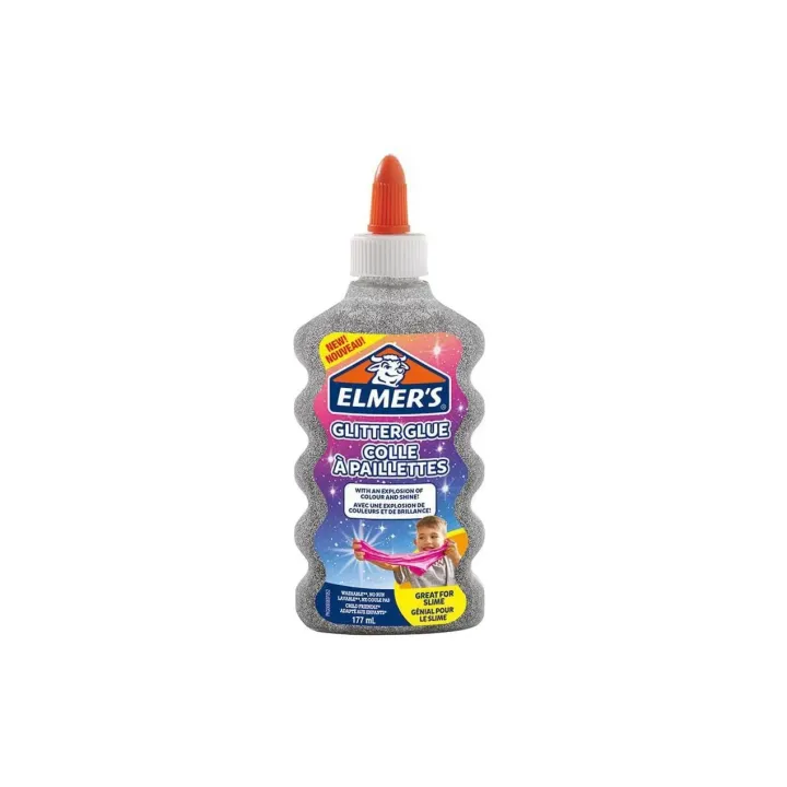 Elmers Colle de bricolage Glitter Glue 1 Pièce-s, Argenté