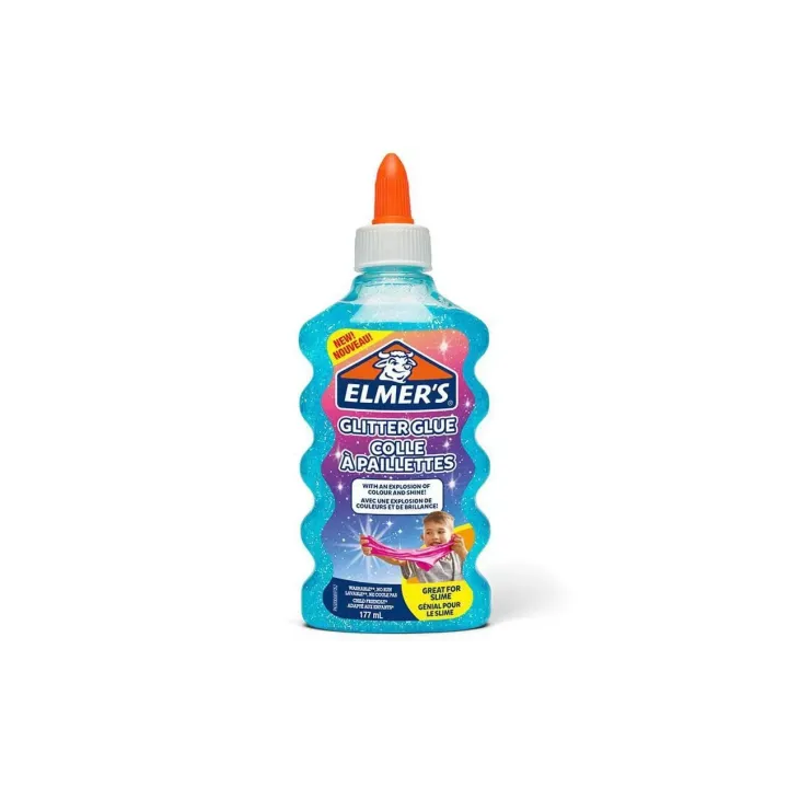 Elmers Colle de bricolage Glitter Glue 1 Pièce-s, Bleu