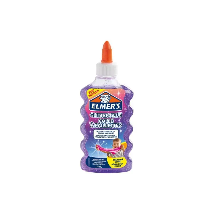 Elmers Colle de bricolage Glitter Glue 1 Pièce-s, Violet