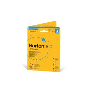 Norton Norton 360 Deluxe Manchon, 3 Dispositif, 1 an