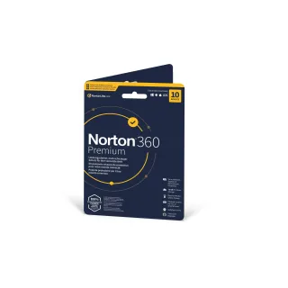 Norton Norton 360 Premium Manchon, 10 Appareil, 1 an