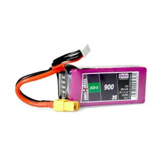 Hacker Batterie RC LiPo 900 mAh 11.1 V 25C TopFuel ECO-X