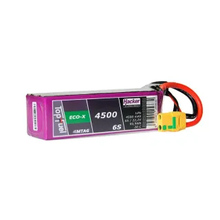 Hacker Batterie RC LiPo 4500 mAh 22.2 V 20C TopFuel ECO-X MTAG
