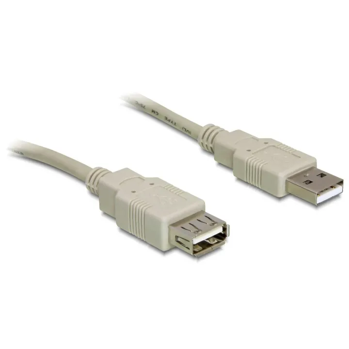 Delock Câble de prolongation USB 2.0  USB A - USB A 1.8 m