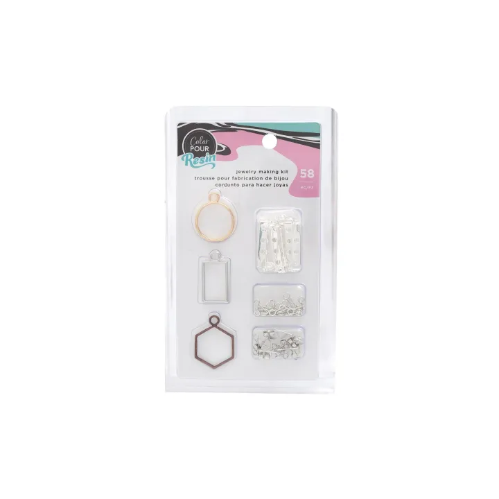 American Crafts Moule à couler Accessoires pour bijoux 58 Pièce-s