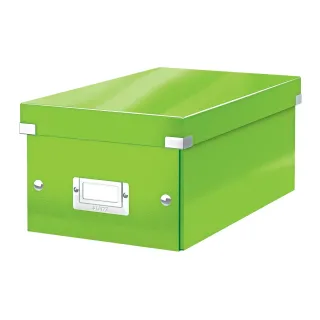 Leitz Boîte de rangement Click & Store WOW DVD Vert