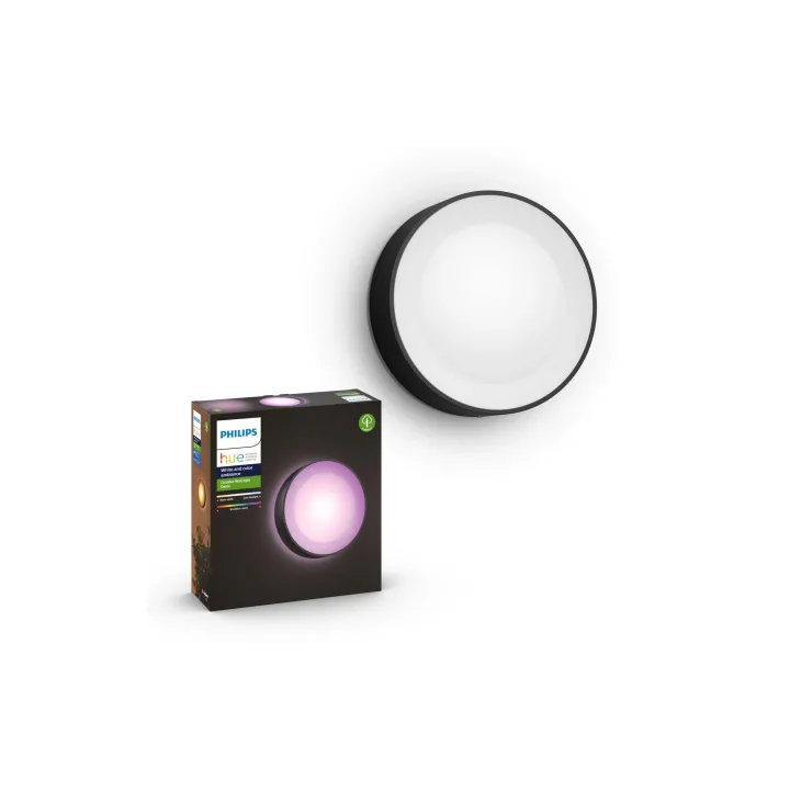 Philips Hue White & Color Ambiance Outdoor Daylo Applique murale noire