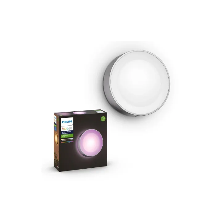 Philips Hue White & Color Ambiance Outdoor Daylo Applique murale argentée