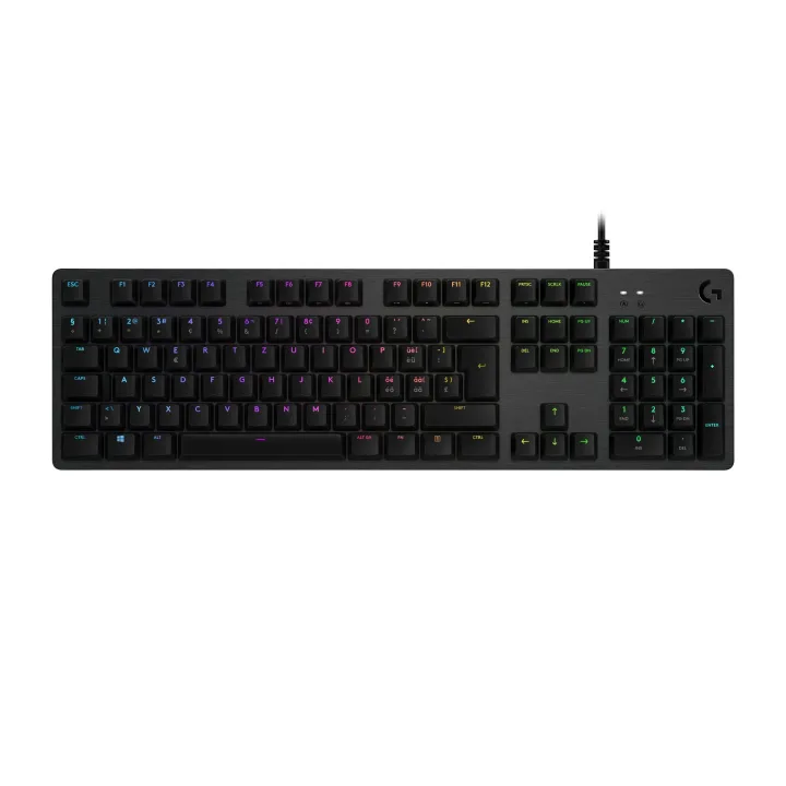 Logitech Clavier de gaming G512 GX Brown Carbon