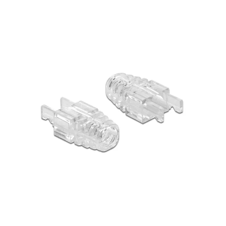 Delock Cable bend relief RJ45 Transparent, 20 pièces