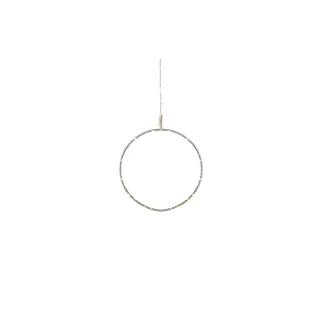 Sirius Suspension de fenêtre Cercle Liva, 60 LEDs, O 20 cm, argent