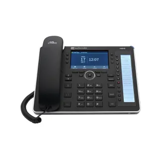 Audiocodes Téléphone de bureau 445HD Skype for Business Noir