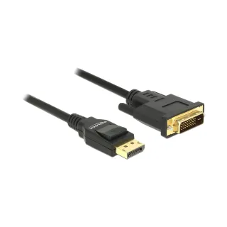 Delock Câble DisplayPort – DVI-D, 1 m 4K-30Hz, passif