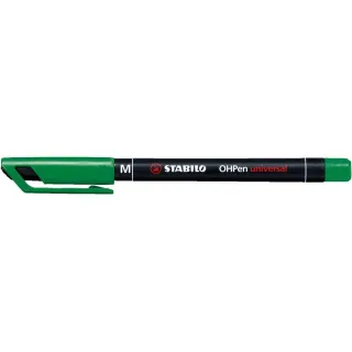 STABILO Stylo à feuilles OHPen universal M permanent 10 pièces, vert