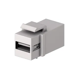 CeCoNet Module Keystone USB A-B Blanc