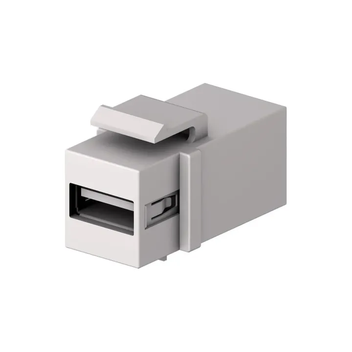 CeCoNet Module Keystone USB A-B Blanc