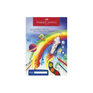 Faber-Castell Carnet de dessin A3 10 feuilles