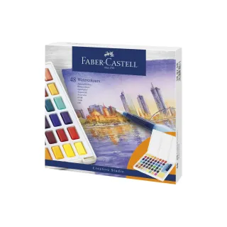 Faber-Castell Peinture pour aquarelle Watercolour 48 couleurs