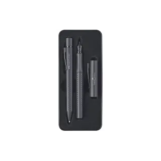 Faber-Castell Stylo plume Set Grip Edition moyen (M), Noir