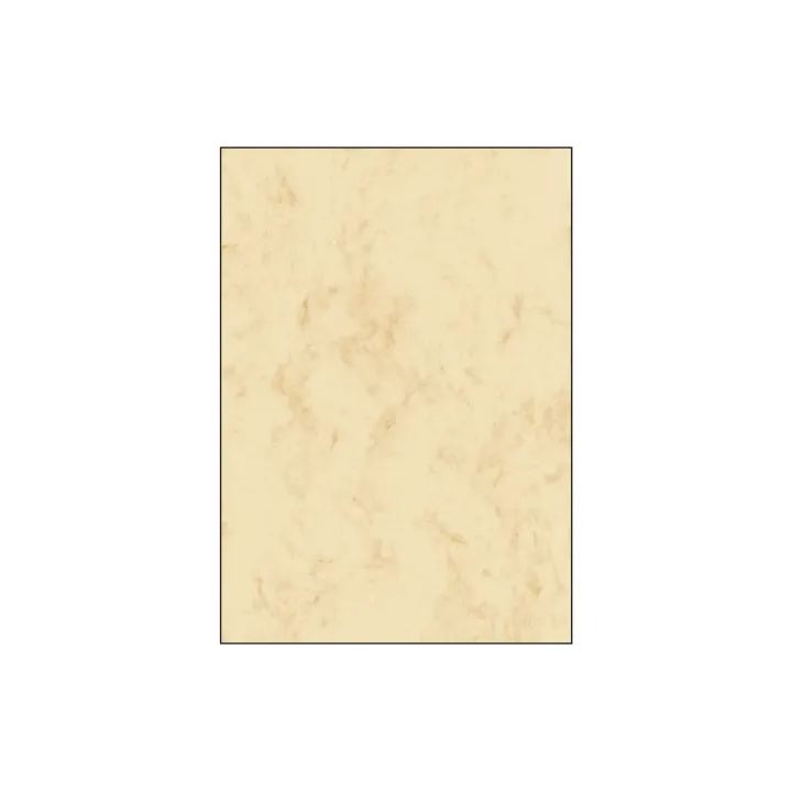 Sigel DP181 Papier marbré, A4, beige