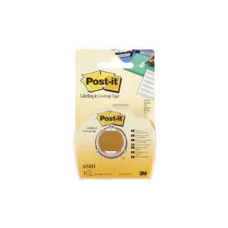 Post-it Ruban d’étiquettes Post-it dans un distributeur manuel 25 |4 mm x 17 |7m