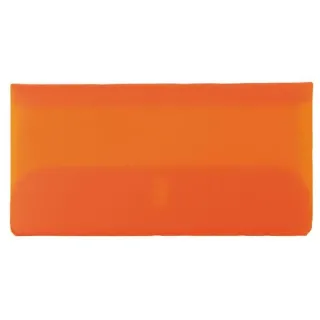 CONNECT Accessoires pour dossiers suspendus Pochettes transparentes, 60mm, orange, 25pcs.