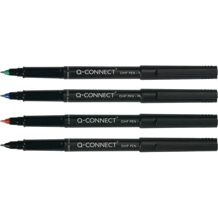 CONNECT Stylo à feuilles OHP 0.7 mm, 4 pcs.