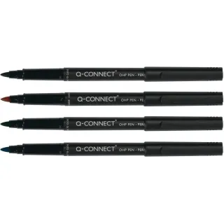 CONNECT Stylo à feuilles OHP 1 mm, 4 pcs.