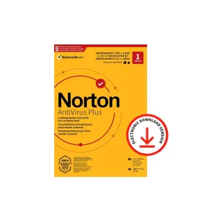 Norton Norton AntiVirus Plus ESD, 1 an, incluant 2 Go de stockage en nuage