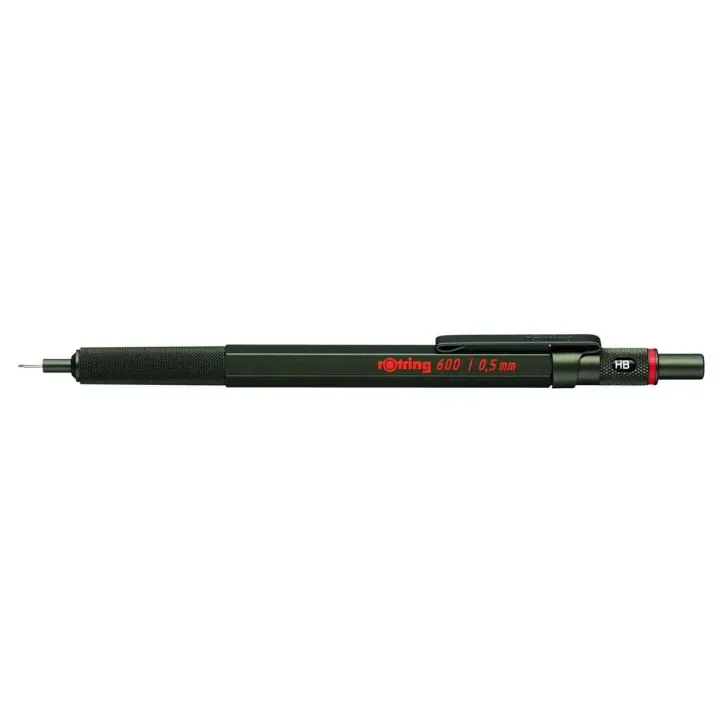 Rotring Porte-mines 600 Métallique 0,5 mm, vert foncé