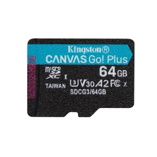 Kingston Carte microSDXC Canvas Go! Plus 64 GB