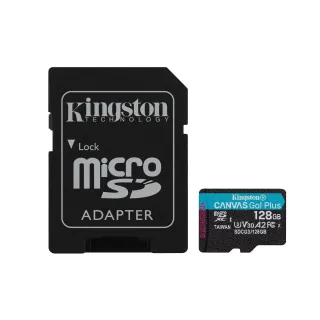 Kingston Carte microSDXC Canvas Go! Plus 128 GB