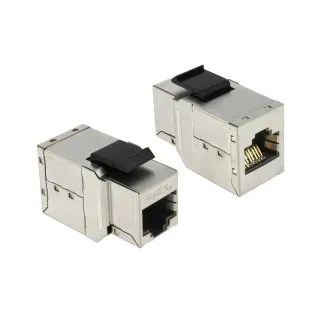 Delock Module Keystone RJ-45 - RJ-45, Cat.6A blindé