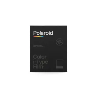 Polaroid Film instantané Color i-Type Film – Black Frame Edition