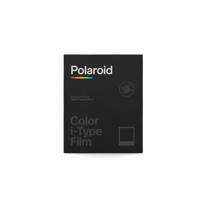 Polaroid Film instantané Color i-Type Film – Black Frame Edition