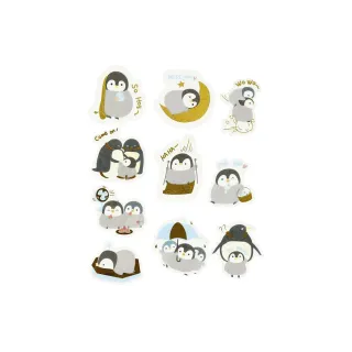 Creativ Company Autocollant à motif Pingouin 30 pièces