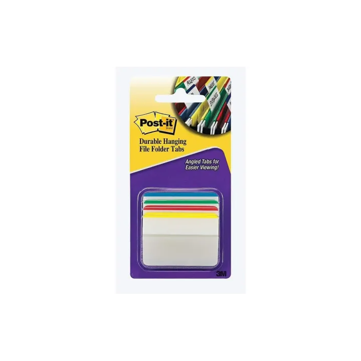 Post-it Marque-page Post-it Index Strong 4 x 6 pièces, 50.8 x 38 mm